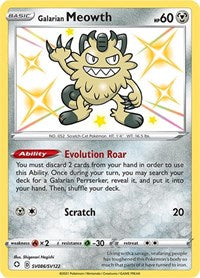 Galarian Meowth [Shining Fates: Shiny Vault]