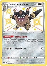 Galarian Perrserker [Shining Fates: Shiny Vault]