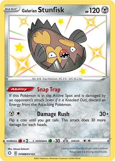 Galarian Stunfisk [Shining Fates: Shiny Vault]