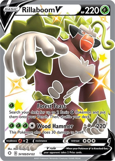 Rillaboom V [Shining Fates: Shiny Vault]