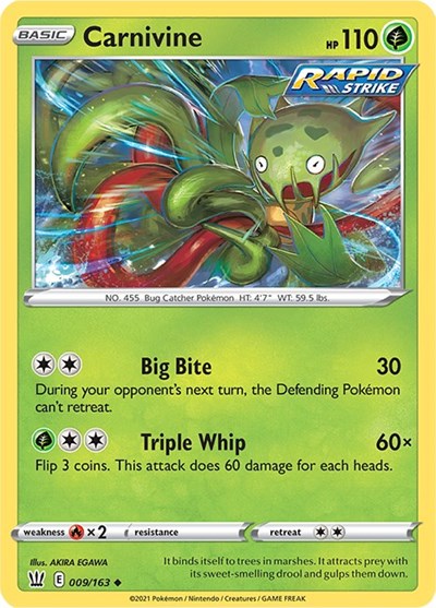 Carnivine [SWSH05: Battle Styles]