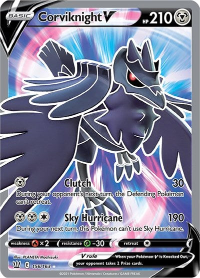 Corviknight V (Full Art) [SWSH05: Battle Styles]