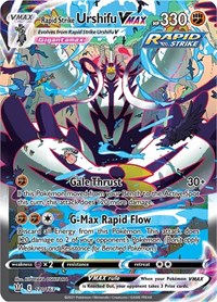 Rapid Strike Urshifu VMAX (Alternate Art Secret) [SWSH05: Battle Styles]