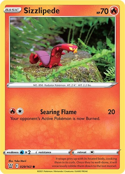 Sizzlipede [SWSH05: Battle Styles]