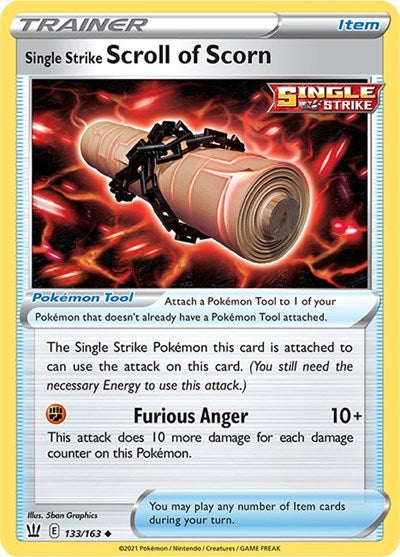 Single Strike Scroll of Scorn [SWSH05: Battle Styles]