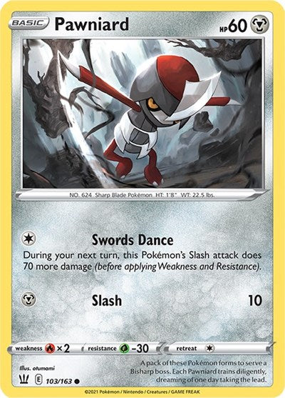 Pawniard [SWSH05: Battle Styles]