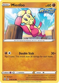 Mienfoo [SWSH05: Battle Styles]