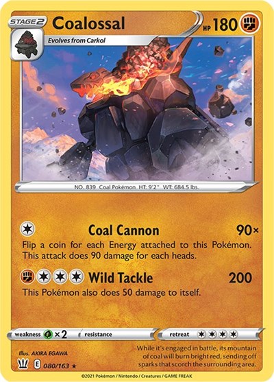 Coalossal [SWSH05: Battle Styles]