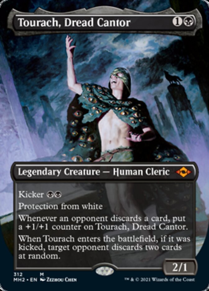 Tourach, Dread Cantor (Borderless) [Modern Horizons 2]