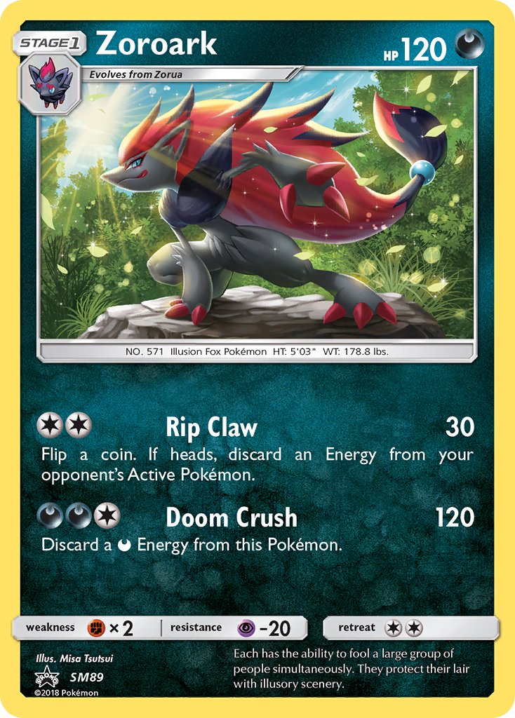 Zoroark [SM Black Star Promos]