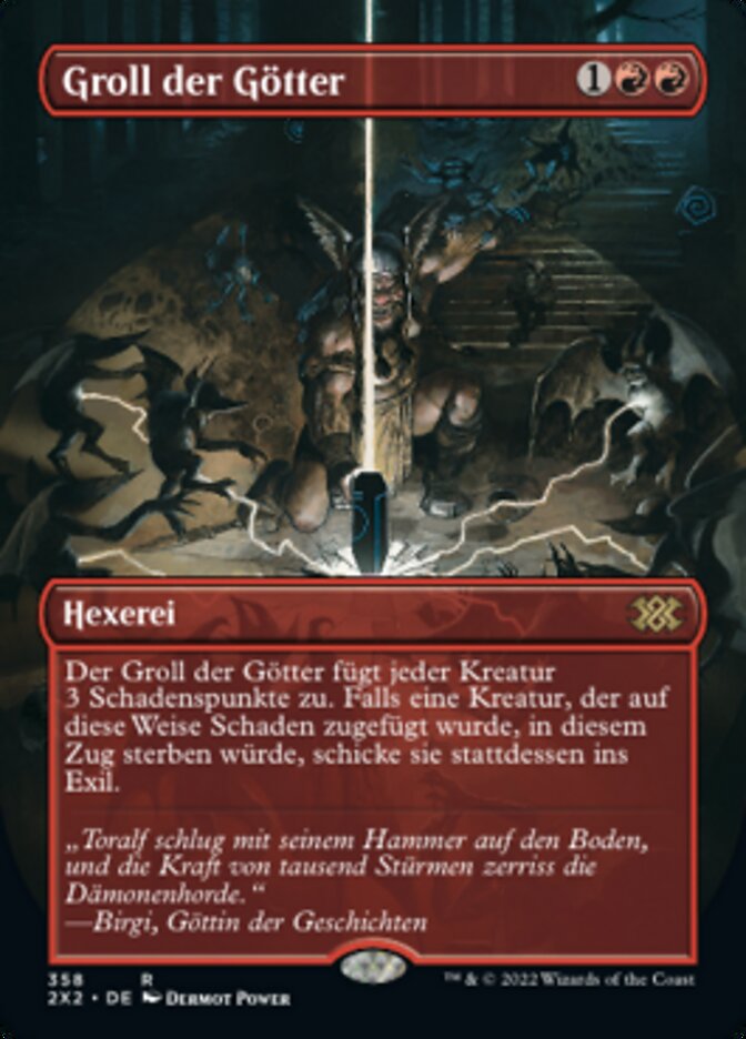 Anger of the Gods (Borderless Alternate Art) [Double Masters 2022]