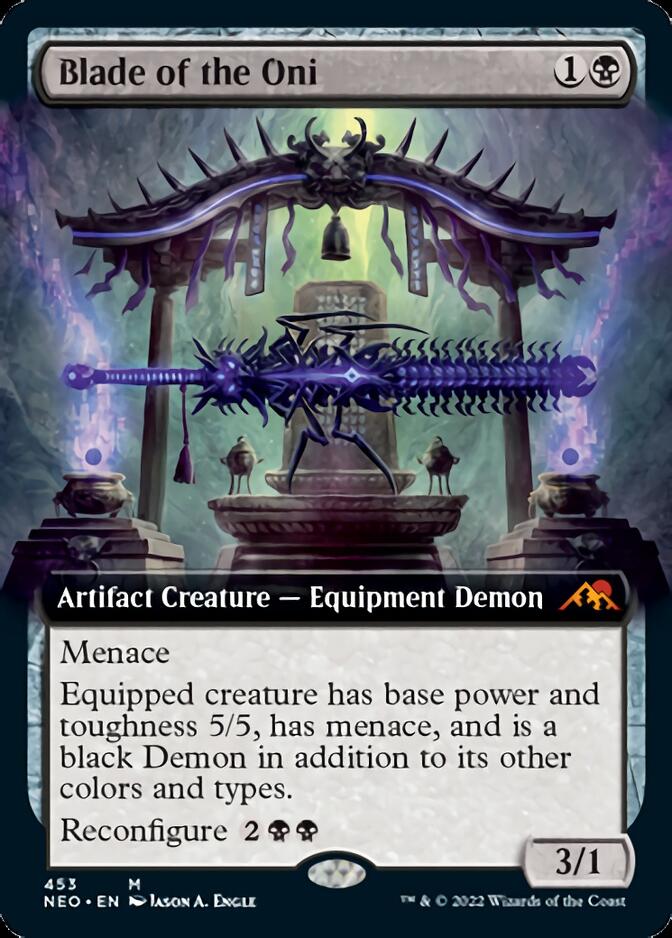 Blade of the Oni (Extended) [Kamigawa: Neon Dynasty]