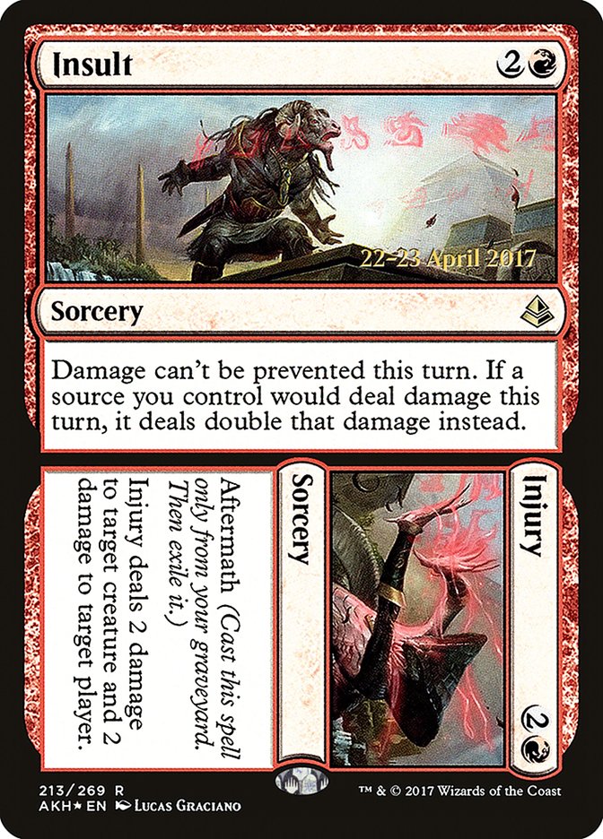 Insult // Injury [Amonkhet Promos]