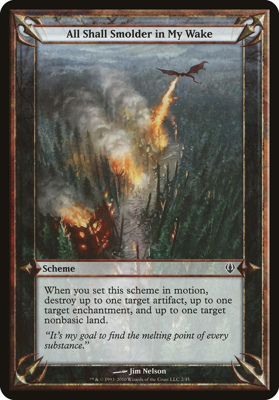 All Shall Smolder in My Wake [Archenemy Schemes]