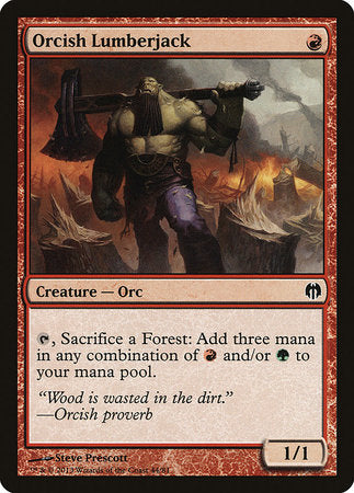 Orcish Lumberjack [Duel Decks: Heroes vs. Monsters]
