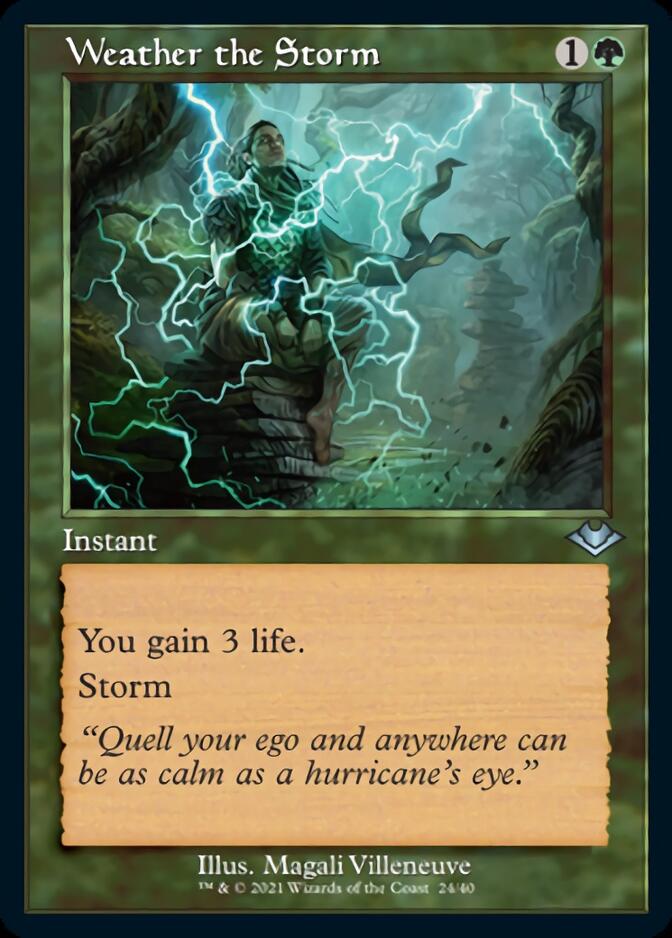 Weather the Storm (Retro Etched Foil) [Modern Horizons 2]