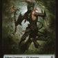 Angel // Elf Warrior Token [Commander Legends Tokens]