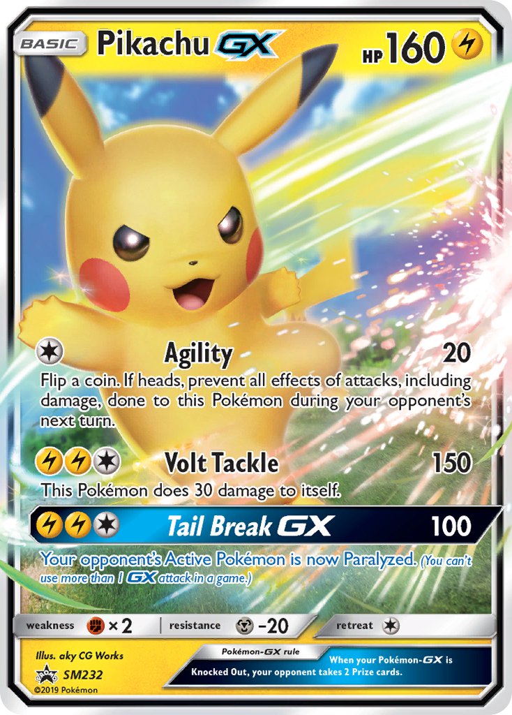 Pikachu-GX [SM Black Star Promos]