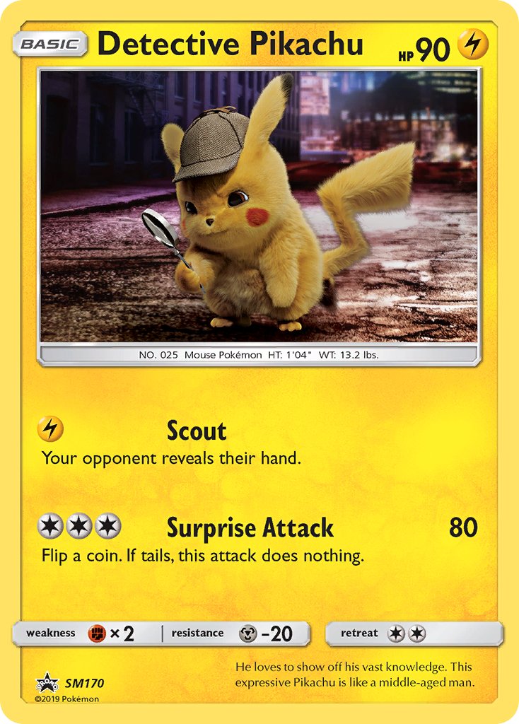 Detective Pikachu [SM Black Star Promos]