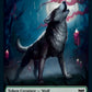 Human (001) // Wolf (014) Double-sided Token [Innistrad: Crimson Vow Tokens]