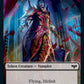 Blood // Vampire (007) Double-sided Token [Innistrad: Crimson Vow Tokens]