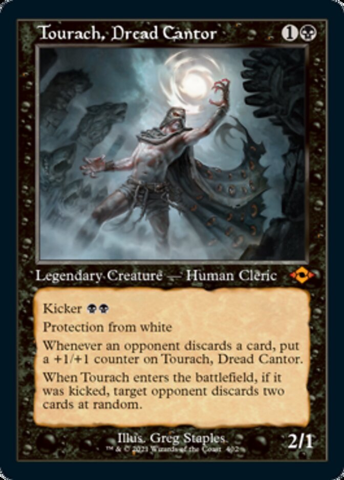 Tourach, Dread Cantor (Retro Etched Foil) [Modern Horizons 2]