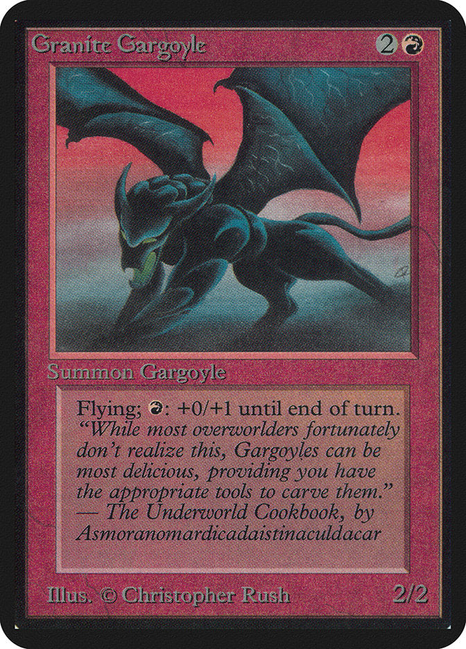 Granite Gargoyle [Limited Edition Alpha]