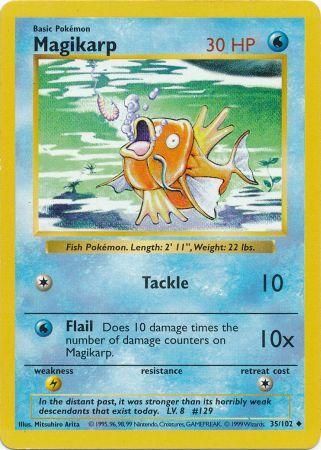 Magikarp (35/102) [Base Set (Shadowless)]