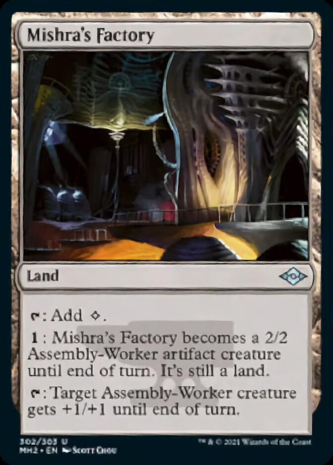 Mishra's Factory (Etched Foil) [Modern Horizons 2]