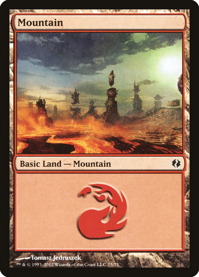 Mountain [Duel Decks: Venser vs. Koth]