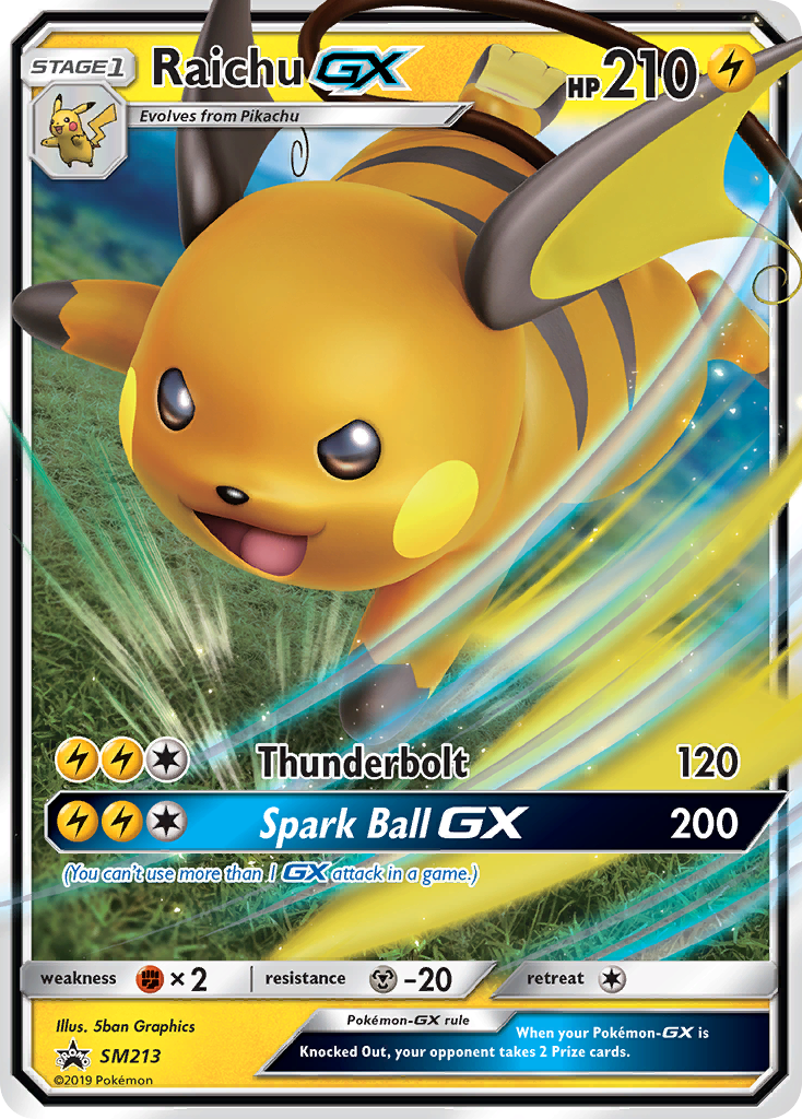 Raichu-GX [SM Black Star Promos]