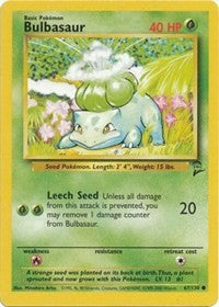 Bulbasaur [Base Set 2]