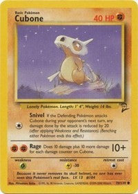 Cubone [Base Set 2]