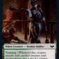 Human (001) // Human Soldier Double-sided Token [Innistrad: Crimson Vow Tokens]