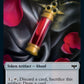 Blood // Zombie (005) Double-sided Token [Innistrad: Crimson Vow Tokens]