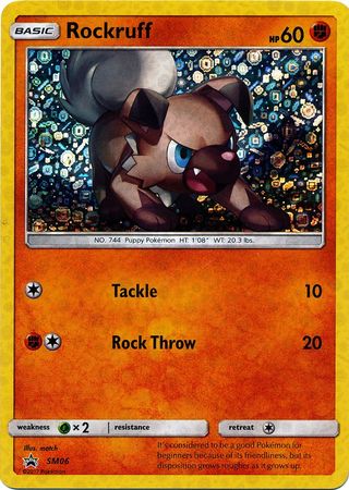 Rockruff (General Mills Promo) [SM Black Star Promos]