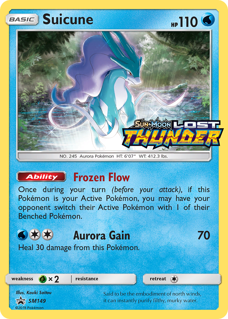 Suicune [SM Black Star Promos]