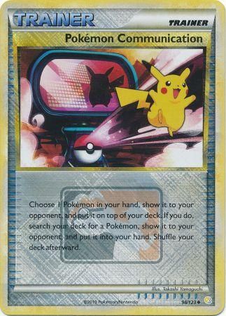 Pokemon Communication (98/123) (League Promo) [HeartGold & SoulSilver]