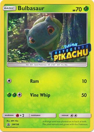 Bulbasaur Detective (Pikachu Stamped) [SM Black Star Promos]