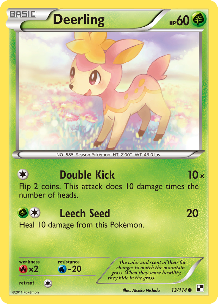 Deerling [Black & White]