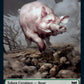 Copy // Boar Double-sided Token [Innistrad: Crimson Vow Tokens]