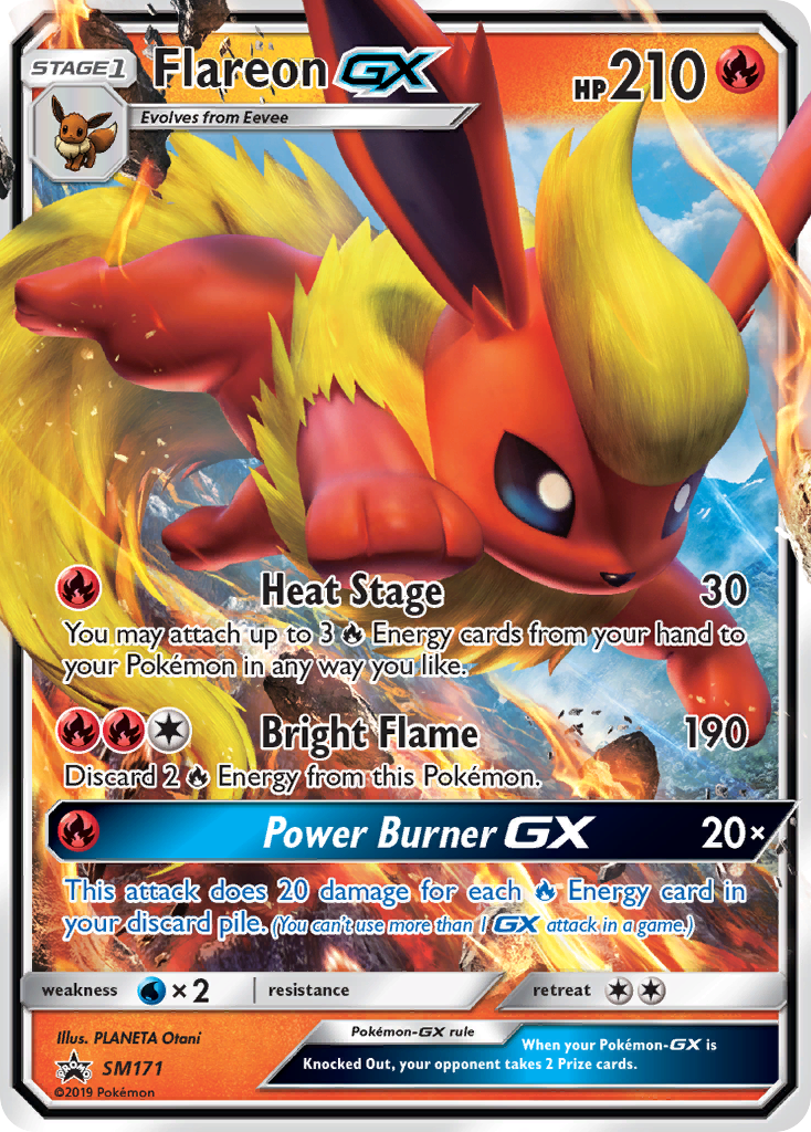 Flareon-GX [SM Black Star Promos]