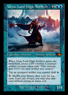 Urza, Lord High Artificer (Retro Etched Foil) [Modern Horizons 2]