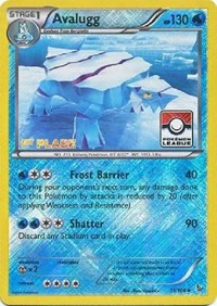 Avalugg (31/106) (League Promo 1th Place) [XY: Flashfire]