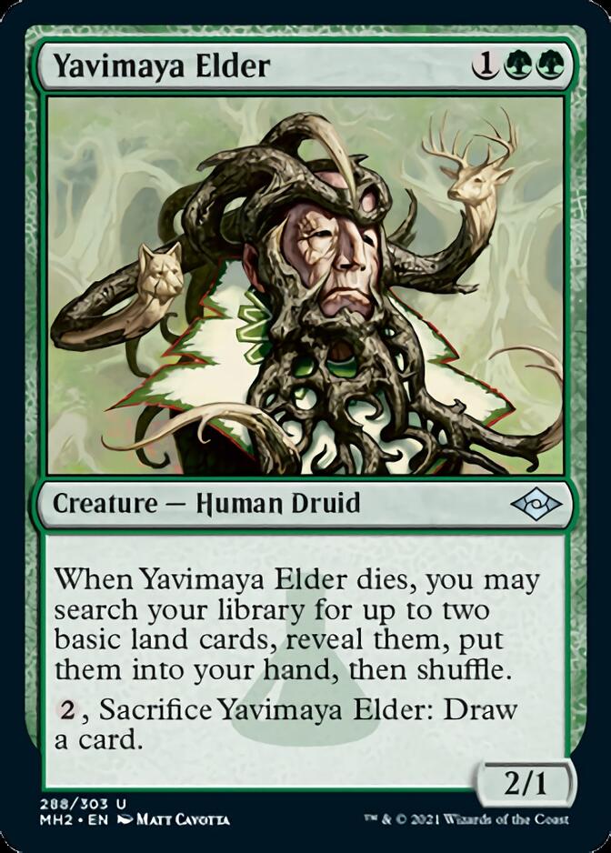 Yavimaya Elder (Etched Foil) [Modern Horizons 2]