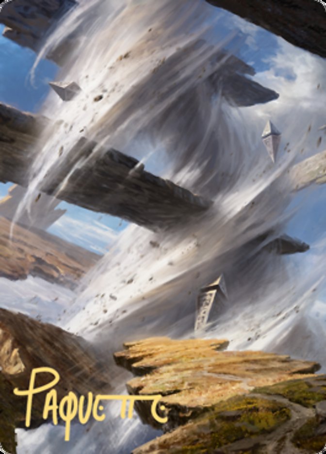 Plains 2 Art Card (Gold-Stamped Signature) [Art Series: Zendikar Rising]