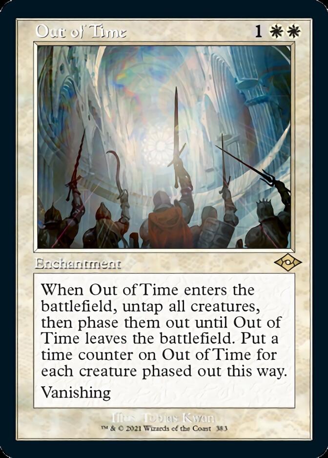 Out of Time (Retro Etched Foil) [Modern Horizons 2]