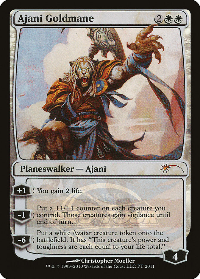 Ajani Goldmane [Pro Tour Promos]