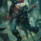 Tibalt, Cosmic Impostor Art Card [Kaldheim: Art Series]