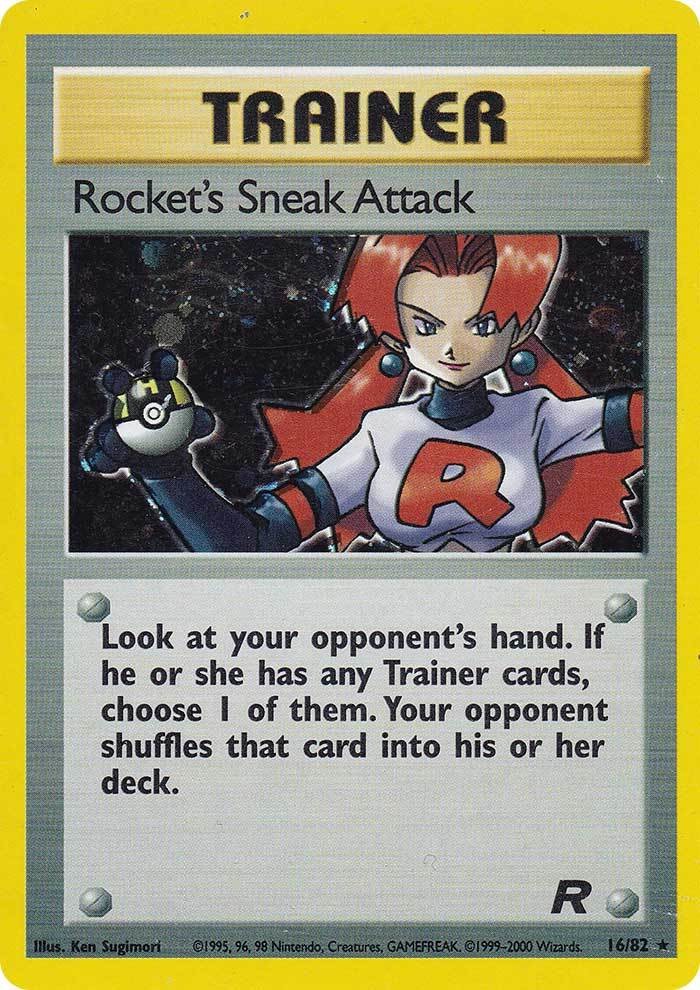 Rocket's Sneak Attack (16/82) [Team Rocket]